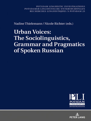 cover image of Urban Voices